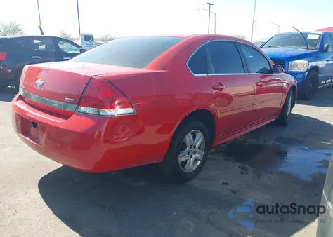 2011 Chevrolet Impala Ls из США, поврежденный, VIN 2G1WF5EK6B1186370